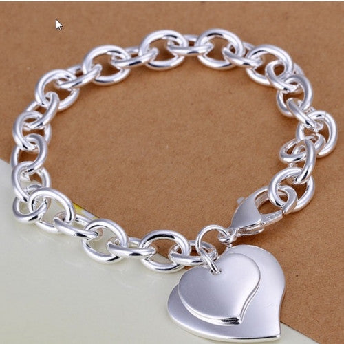 Geometric Bracelets For Men - 925 Sterling Silver Fashion Male Jewelry Geometric Bracelets